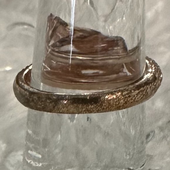 Vintage CZ ring, size 5 - Picture 4 of 5